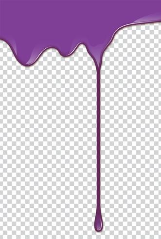 vector purple splash with transparency background