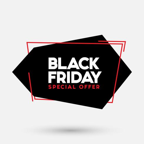 Black Friday sale vector illustration