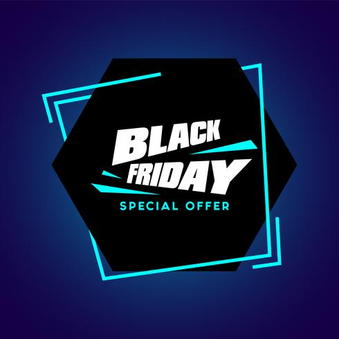 Black Friday sale vector illustration