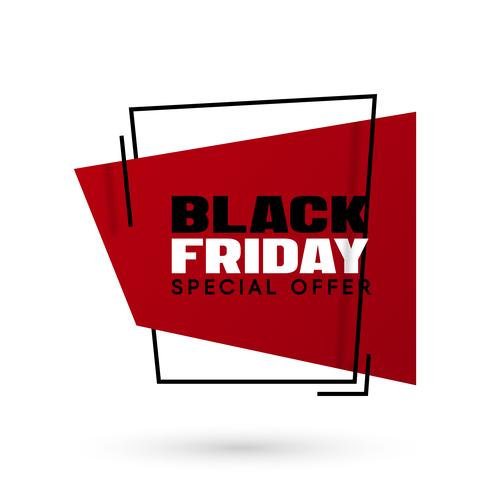 Black Friday sale vector illustration