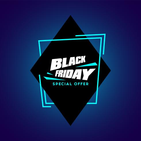 Black Friday sale vector illustration