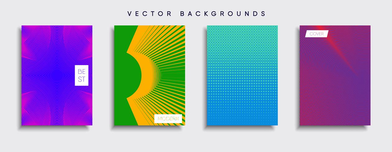 Minimal Vector cover designs. Future Poster template