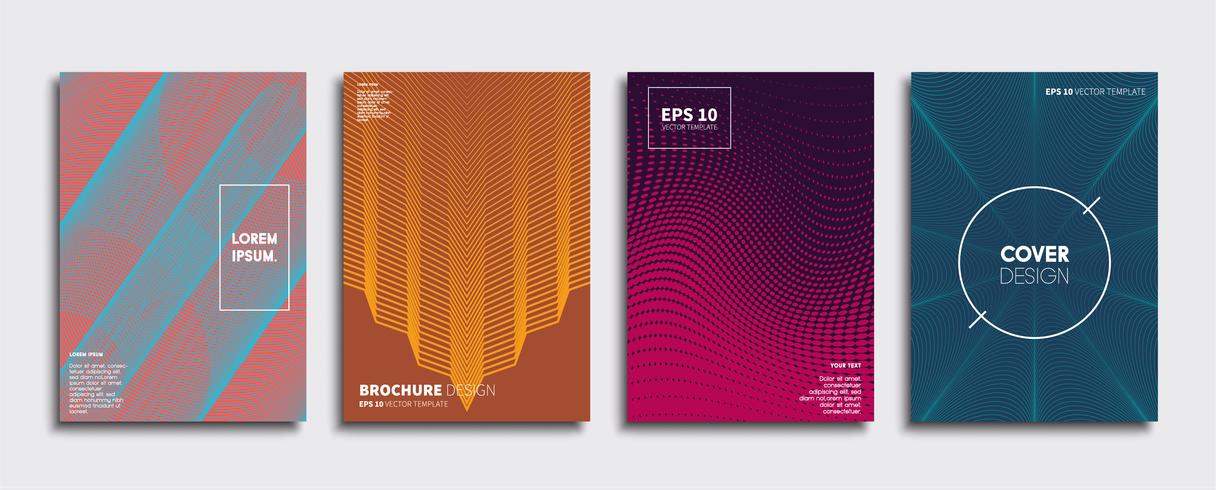 Minimal Vector cover designs. Future Poster template