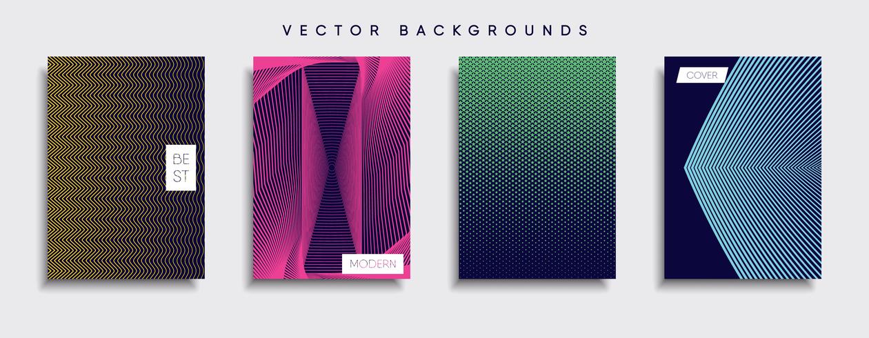 Minimal Vector cover designs. Future Poster template