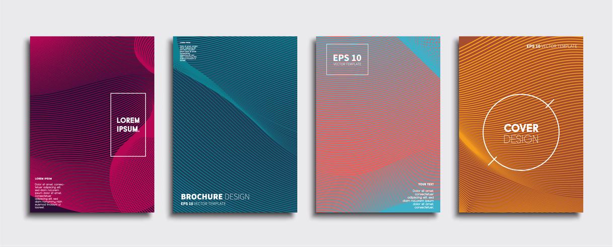 Minimal Vector cover designs. Future Poster template