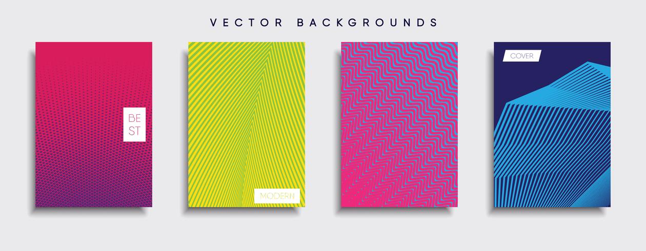 Minimal Vector cover designs. Future Poster template