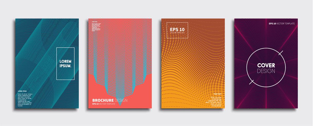 Minimal Vector cover designs. Future Poster template