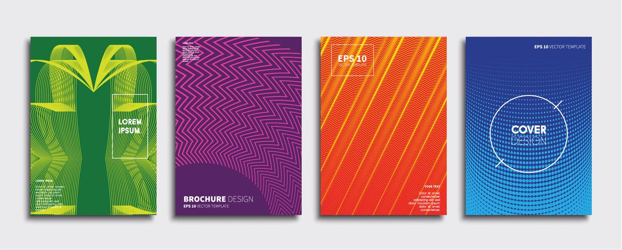 Minimal Vector cover designs. Future Poster template