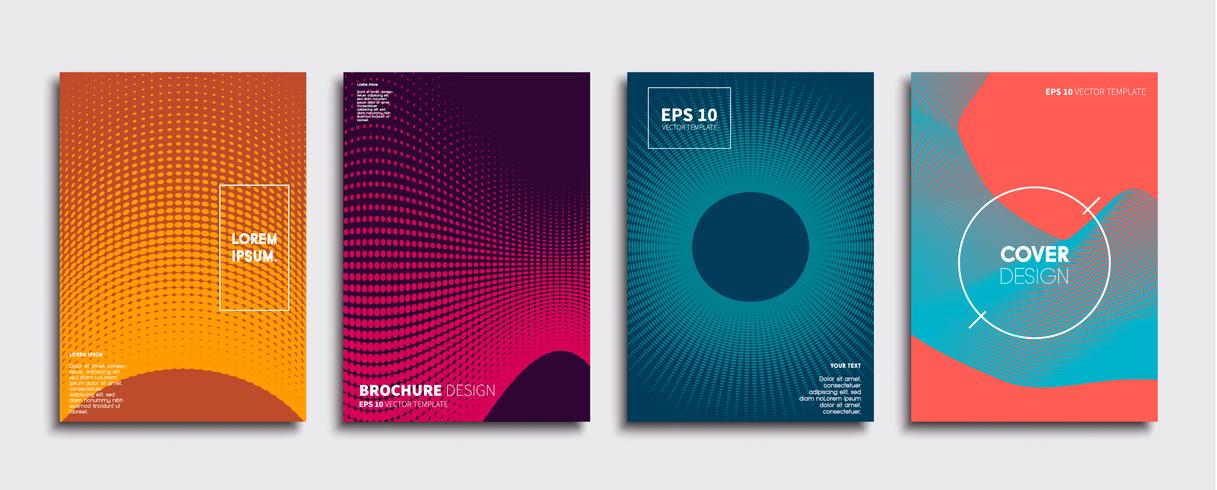 Minimal Vector cover designs. Future Poster template.