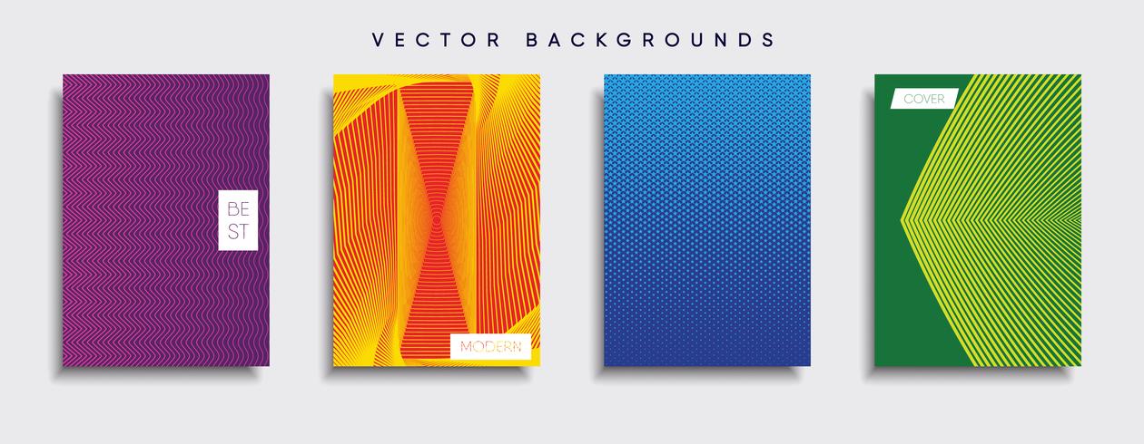 Minimal Vector cover designs. Future Poster template