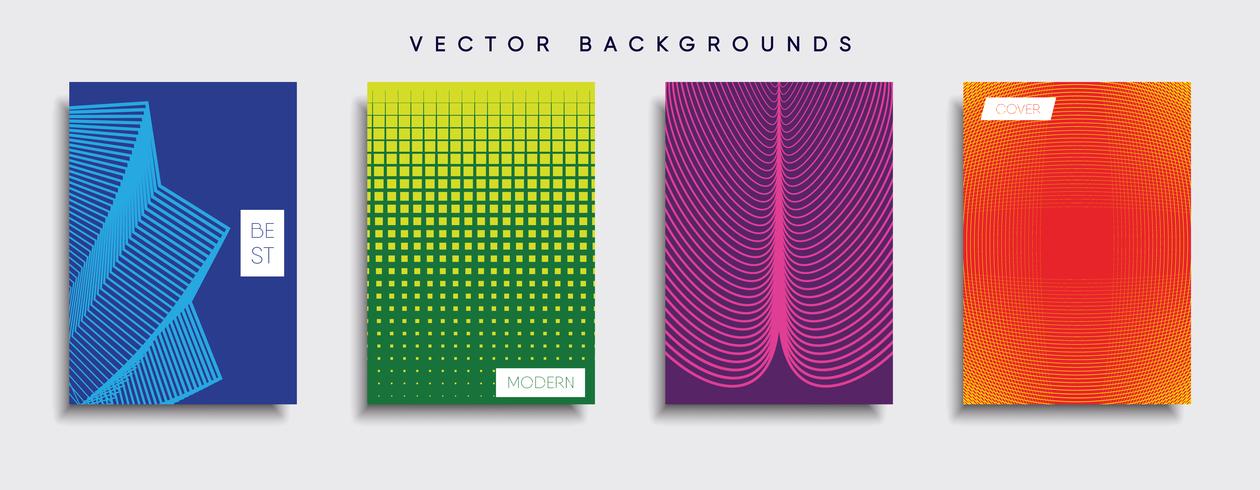 Minimal Vector cover designs. Future Poster template