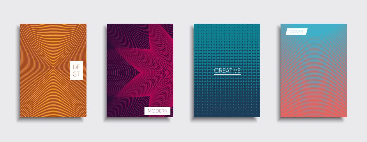 Minimal Vector cover designs. Future Poster template