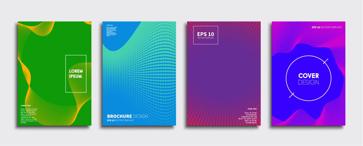 Minimal Vector cover designs. Future Poster template