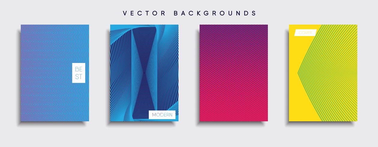 Minimal Vector cover designs. Future Poster template