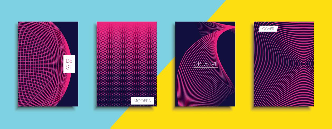 Minimal Vector cover designs. Future Poster template