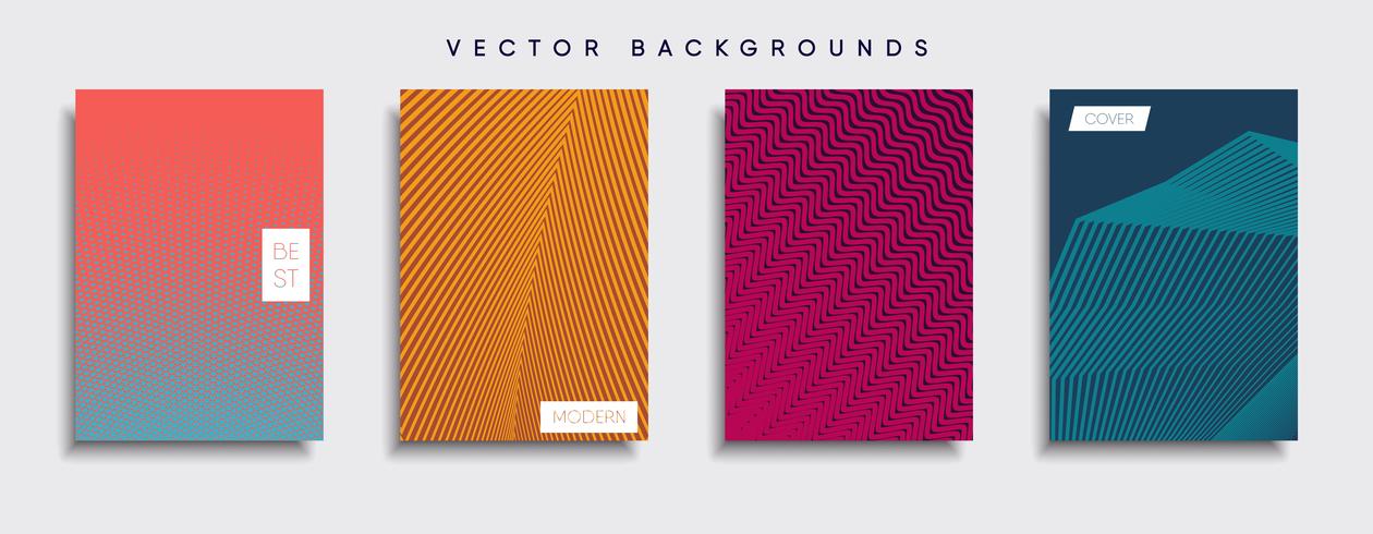 Minimal Vector cover designs. Future Poster template