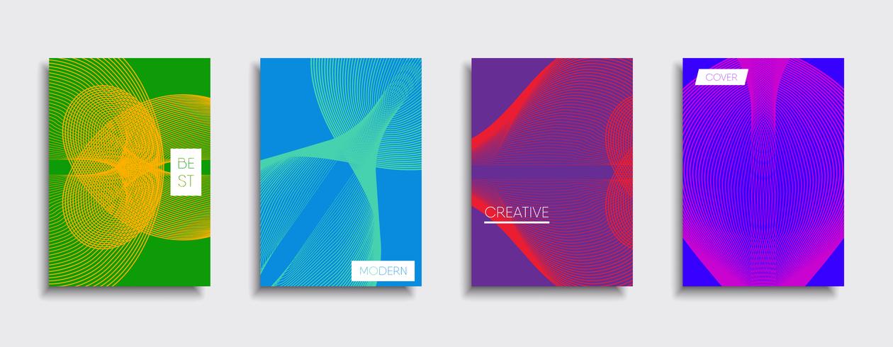 Minimal Vector cover designs. Future Poster template