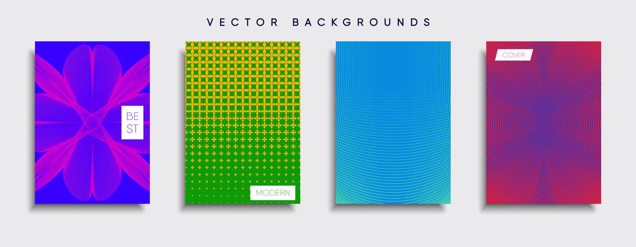 Minimal Vector cover designs. Future Poster template