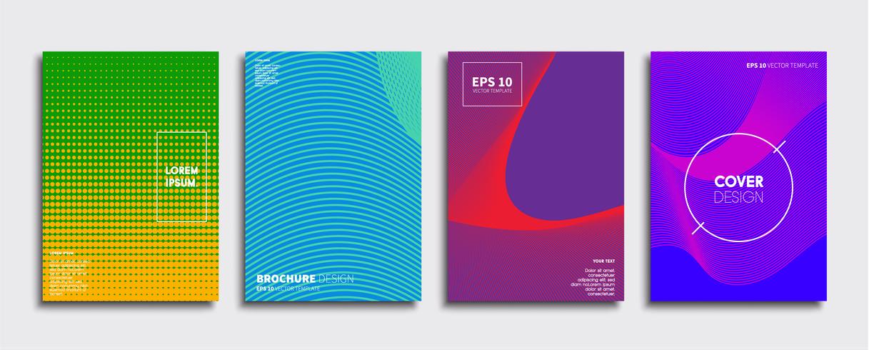 Minimal Vector cover designs. Future Poster template