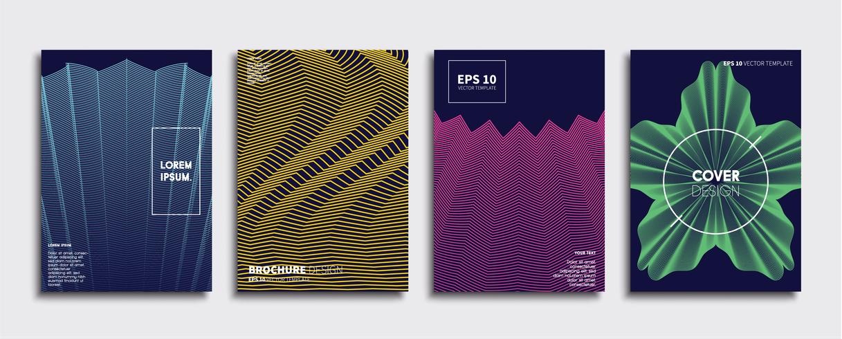 Minimal Vector cover designs. Future Poster template