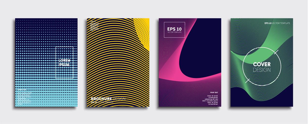 Minimal Vector cover designs. Future Poster template