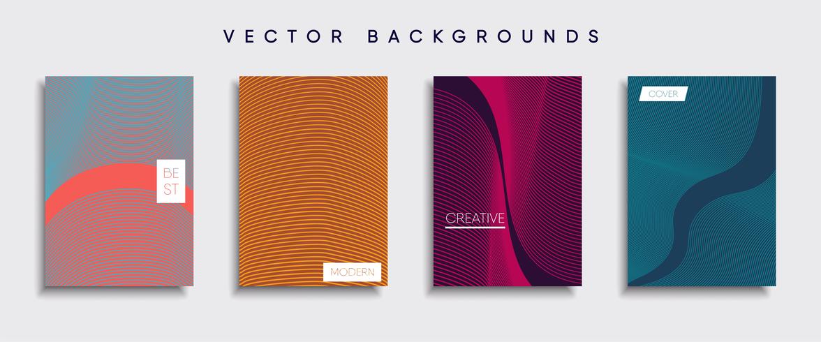 Minimal Vector cover designs. Future Poster template