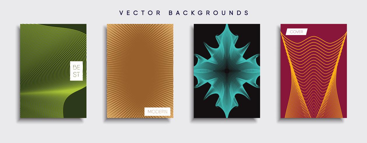 Minimal Vector cover designs. Future Poster template