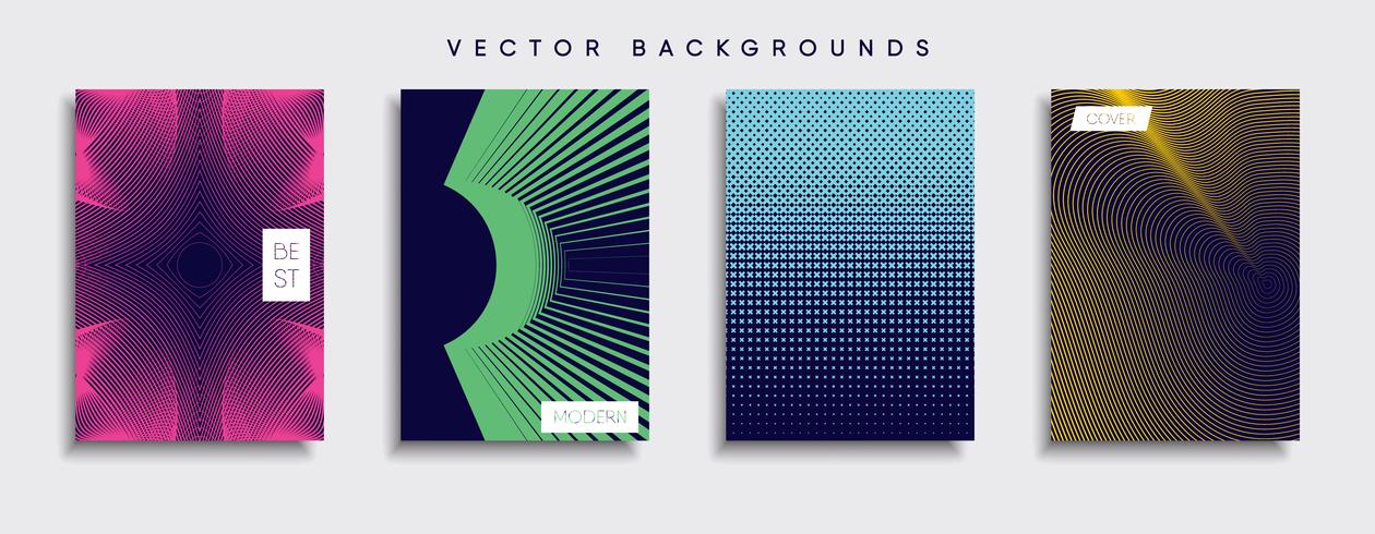 Minimal Vector cover designs. Future Poster template