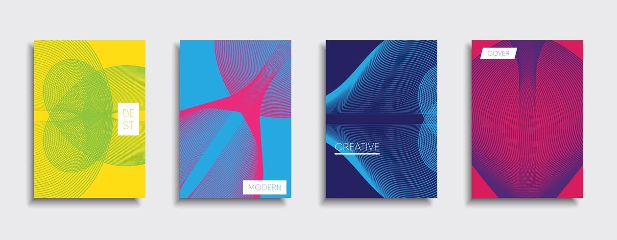 Minimal Vector cover designs. Future Poster template