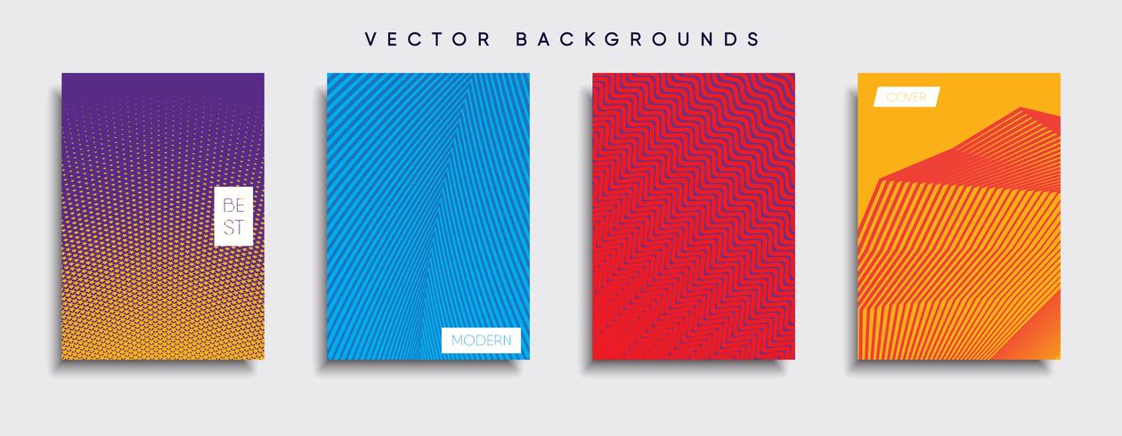 Minimal Vector cover designs. Future Poster template