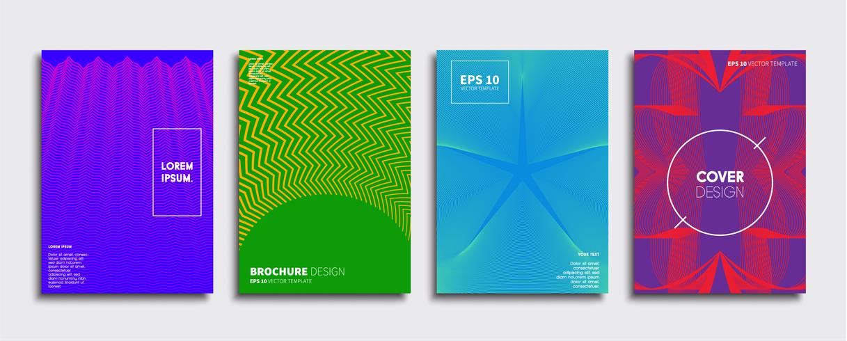 Minimal Vector cover designs. Future Poster template