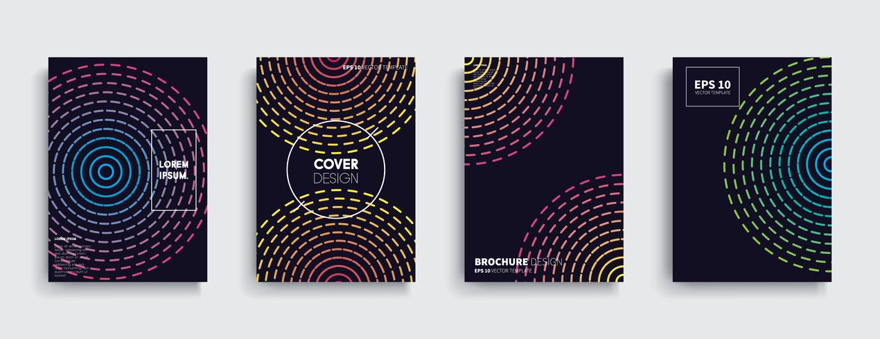 Minimal Vector cover designs. Future Poster template