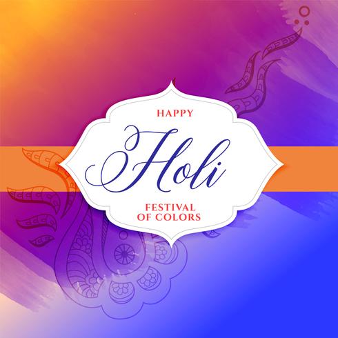 happy holi festival colorful decorative poster design - Download Free Vector Art, Stock Graphics & Images