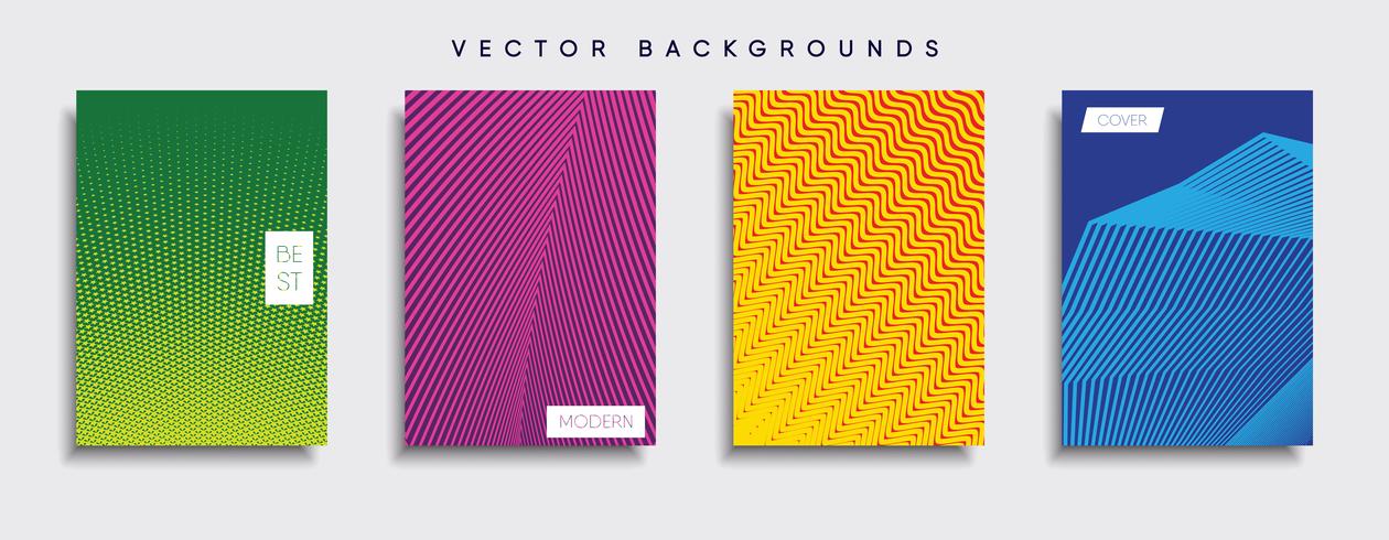 Minimal Vector cover designs. Future Poster template