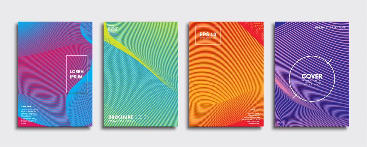 Minimal Vector cover designs. Future Poster template