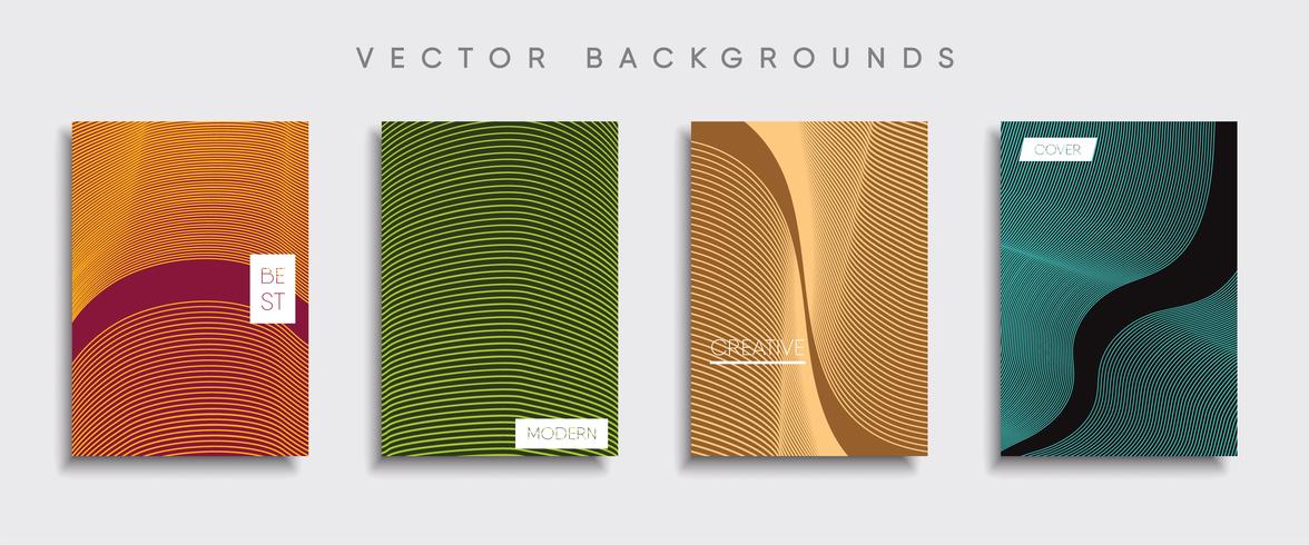 Minimal Vector cover designs. Future Poster template