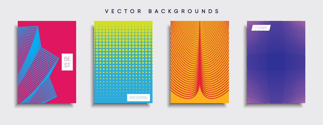 Minimal Vector cover designs. Future Poster template