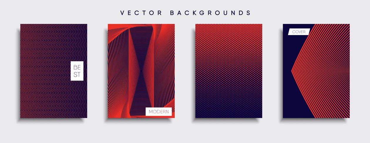 Minimal Vector cover designs. Future Poster template