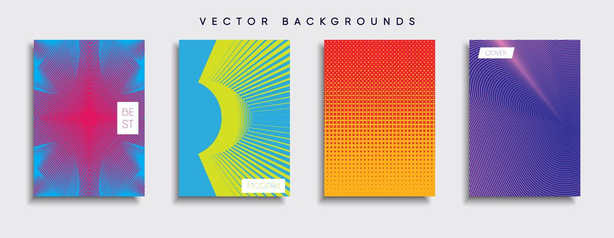 Minimal Vector cover designs. Future Poster template