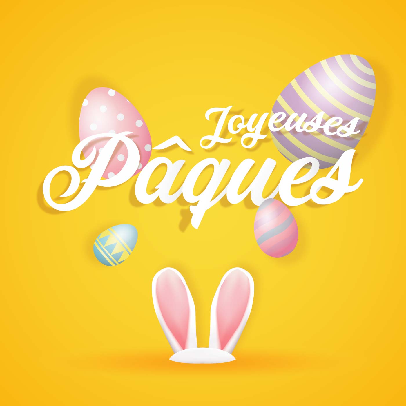 Joyeuses Pâques Greetings 284070 - Download Free Vectors, Clipart