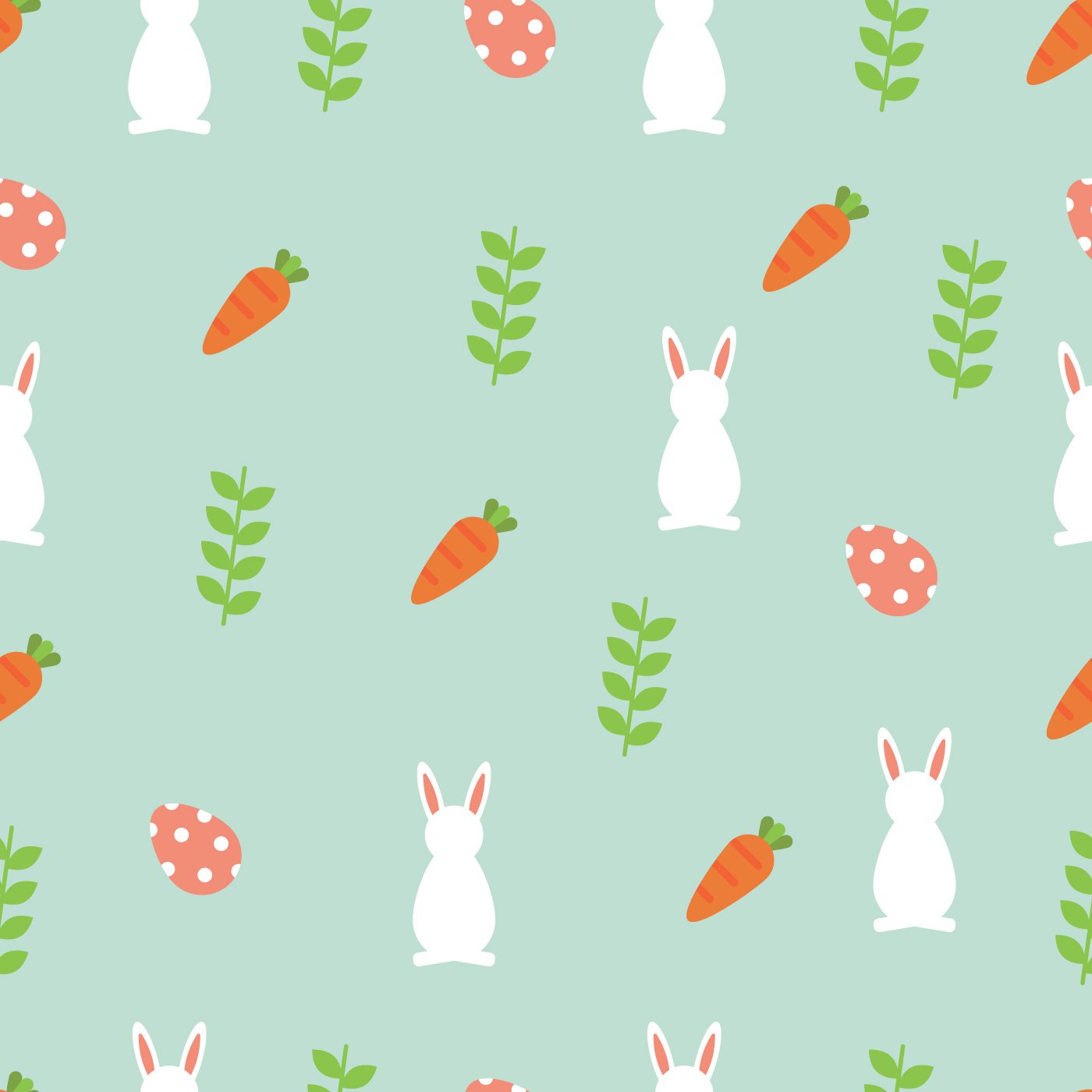 Cute Easter Pattern 284075 Vector Art at Vecteezy