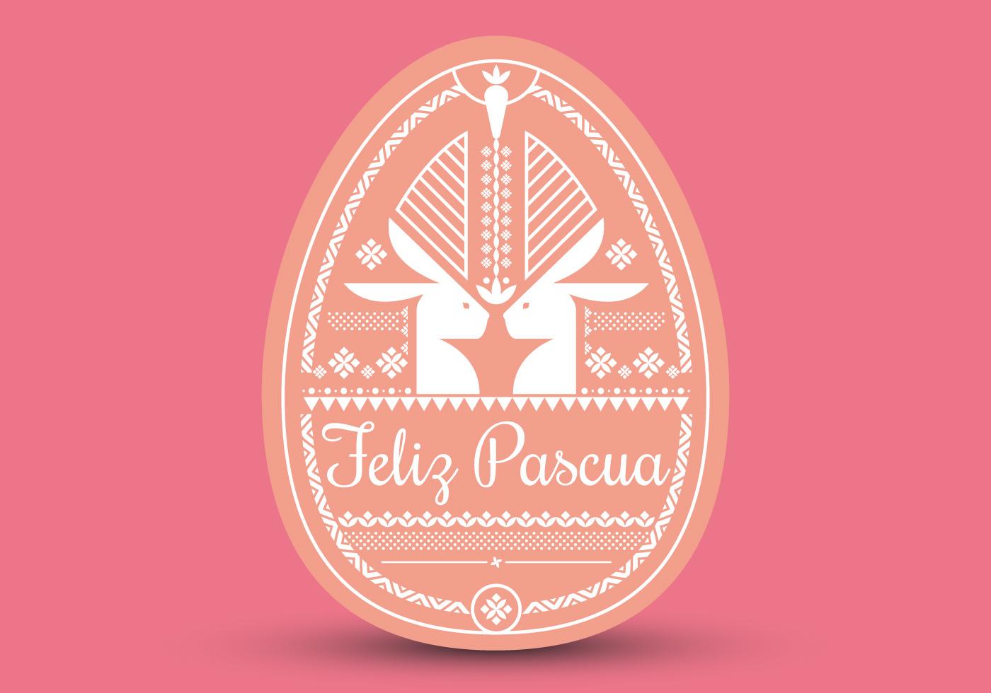 Feliz Pascua Typography. Easter Background. Happy Easter. 284077 Vector