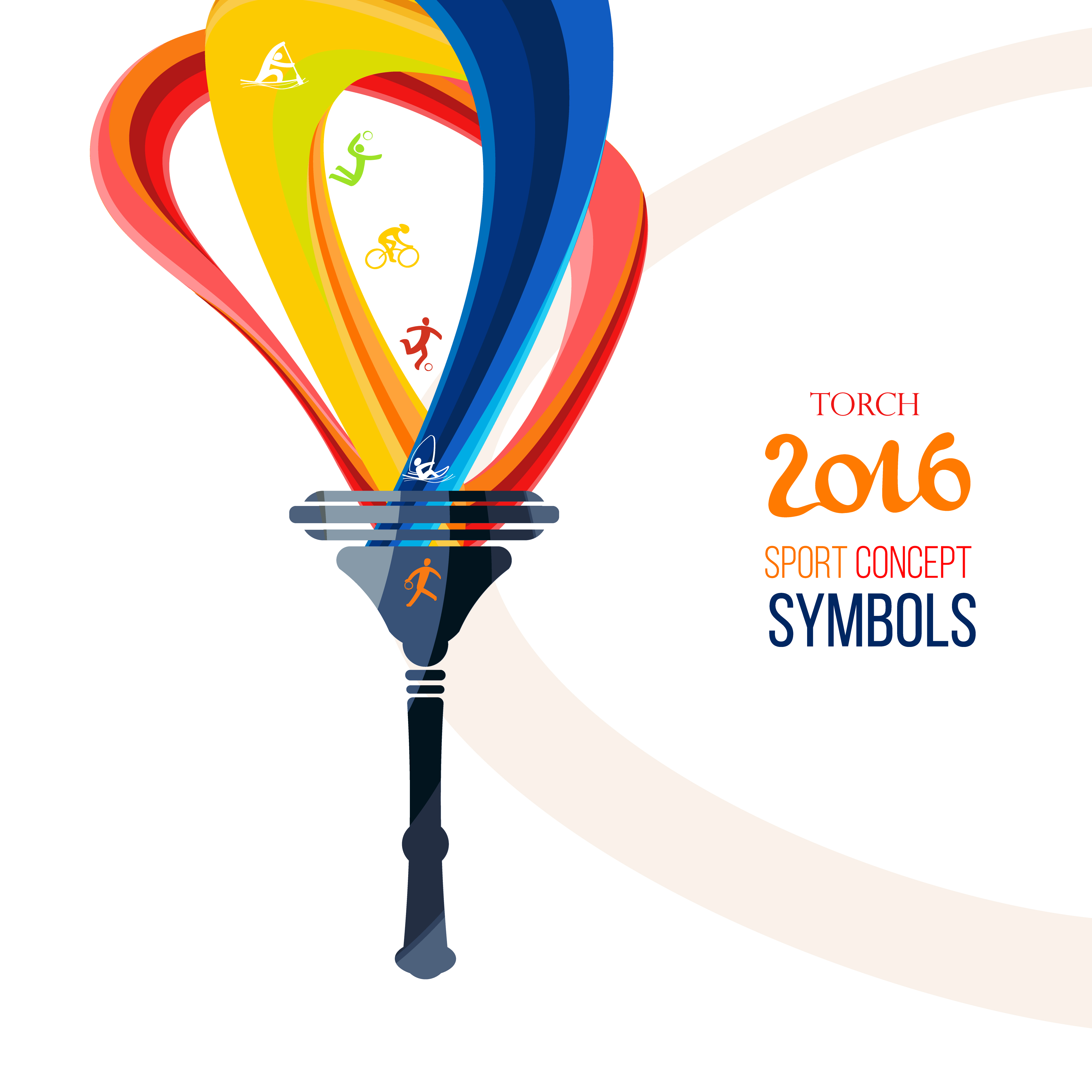 Torch fire championship symbol of victory 284145 Vector Art at Vecteezy