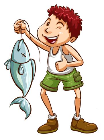Fishing Clipart #1209992 - Illustration by patrimonio