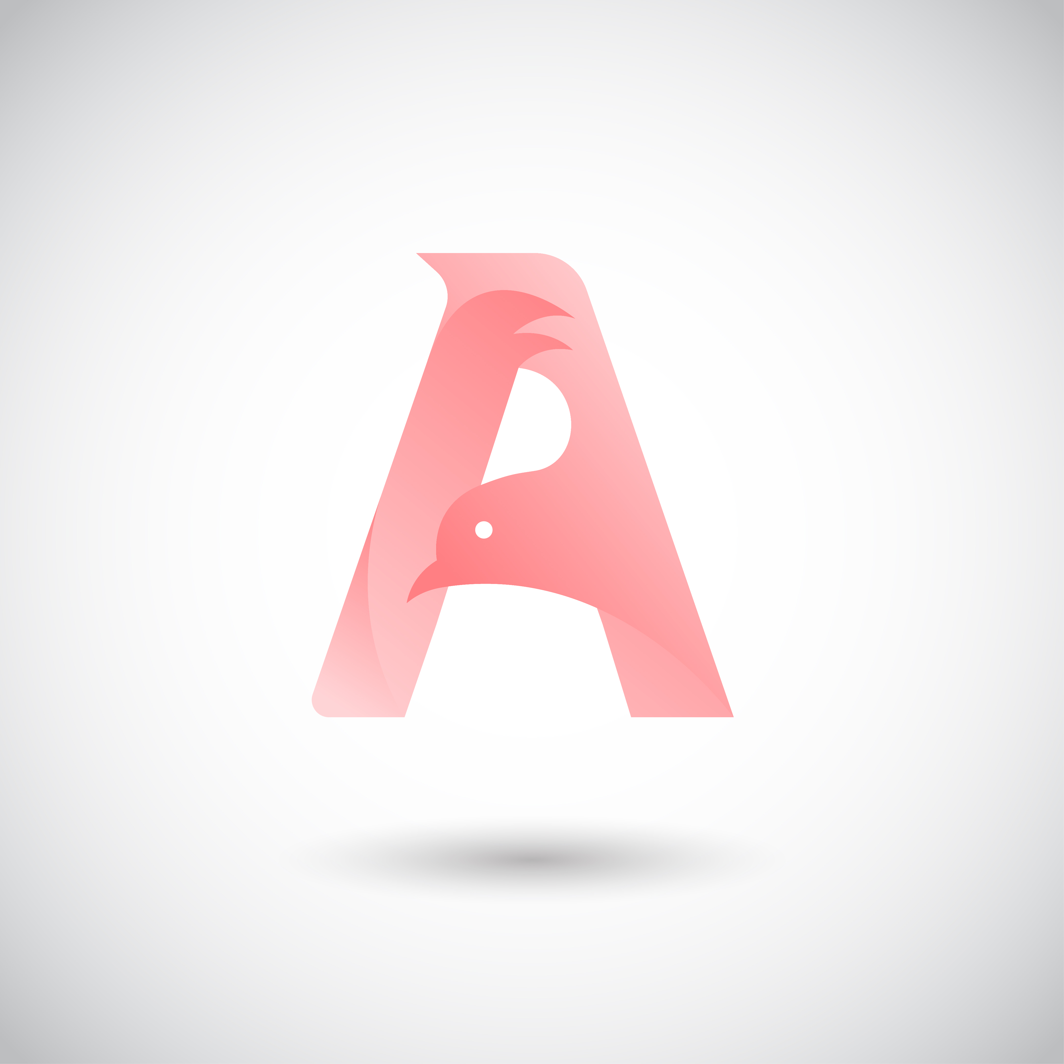 Letter A With Dove Logo Template 284549 Vector Art at Vecteezy