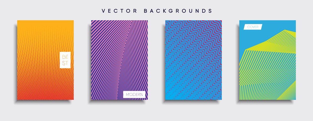 Minimal Vector cover designs. Future Poster template