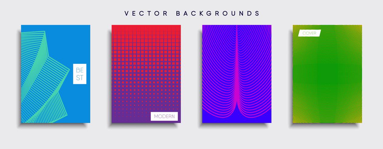 Minimal Vector cover designs. Future Poster template