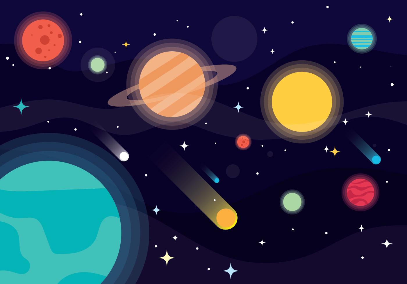 Galaxy Background Vector 284649 Vector Art at Vecteezy