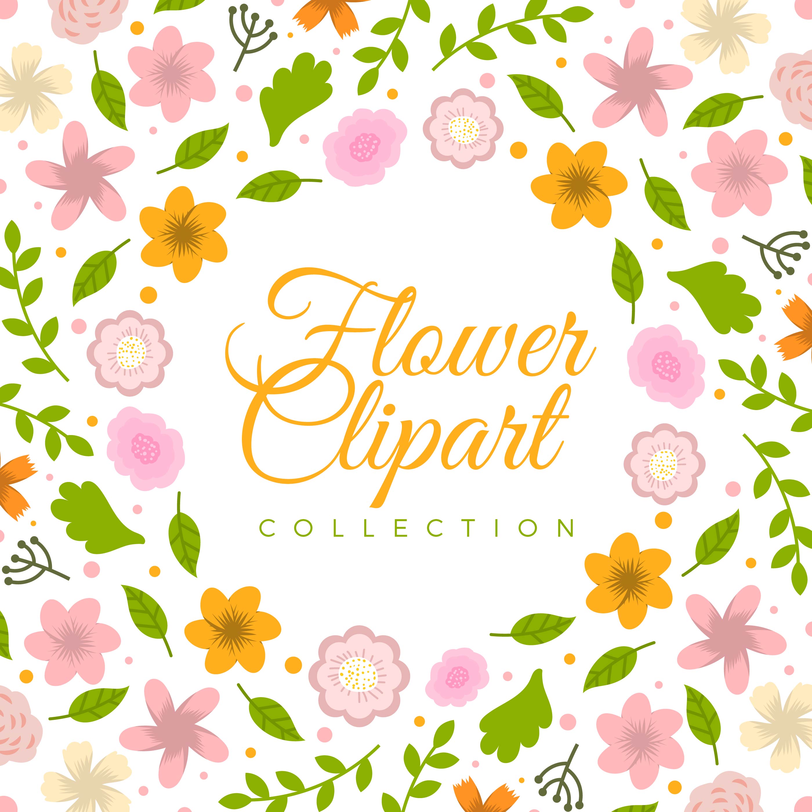 Flower Collection Clipart Free Clip Art Flowers Download