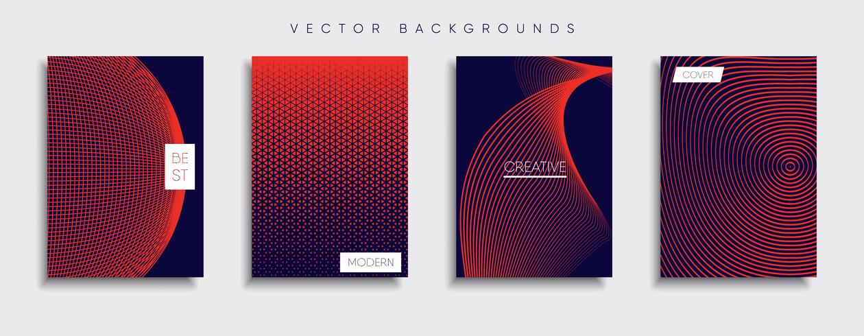 Minimal Vector cover designs. Future Poster template